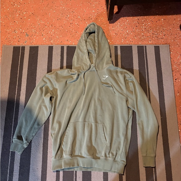 Gymshark Tops - Gymshark Olive Green Hoodie